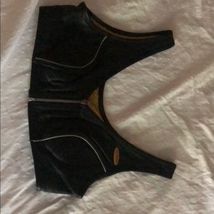 Harley Davidson leather bra / bustier